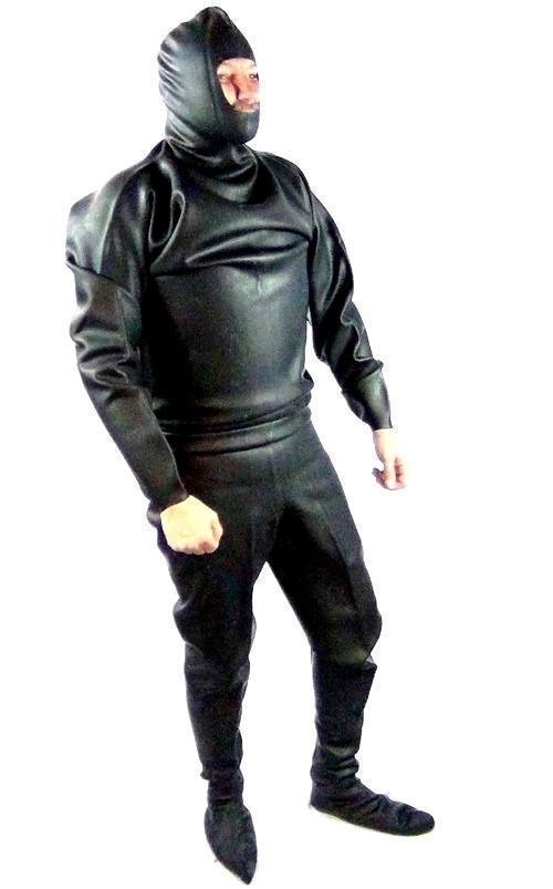 Drysuit with hood